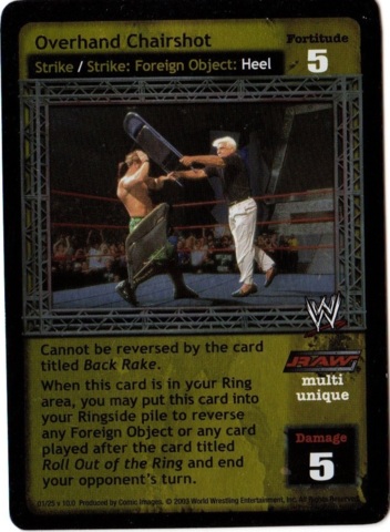 Overhand Chairshot